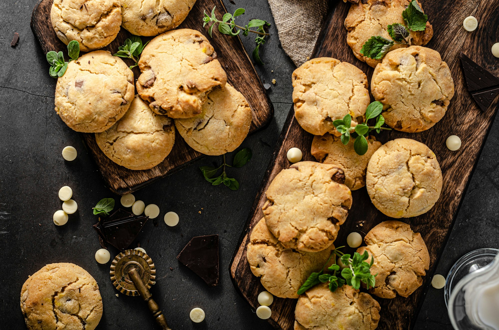 Homemade delish chocolate cookies